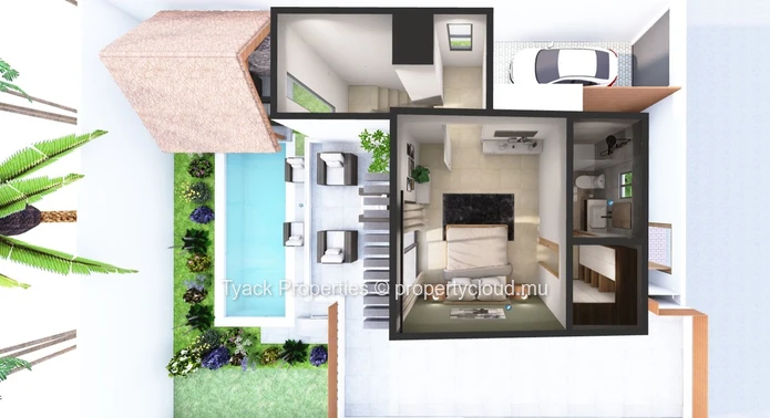 Villas for Sale in Grand Baie – Modern Living with Private Terraces