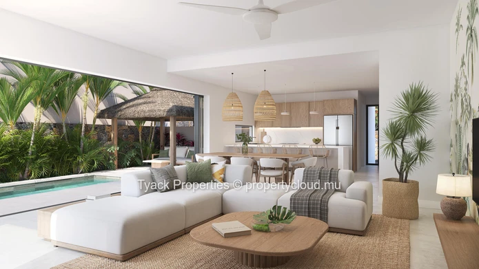 Garden Villa 4-Bedroom with Private Pool & Garden – North Coast Mauritius