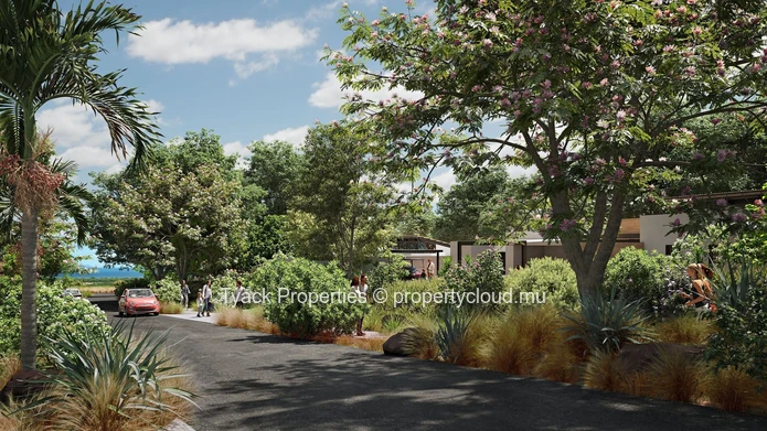 Terrain PDS à Vendre à Harmonie Golf Estates, Rivière Noire – Vues Exclusives sur le Golf et le Lagon