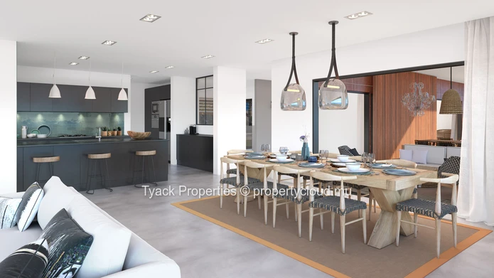 Villa de Prestige avec Vue Mer Panoramique et Piscine à Débordement – Tamarin