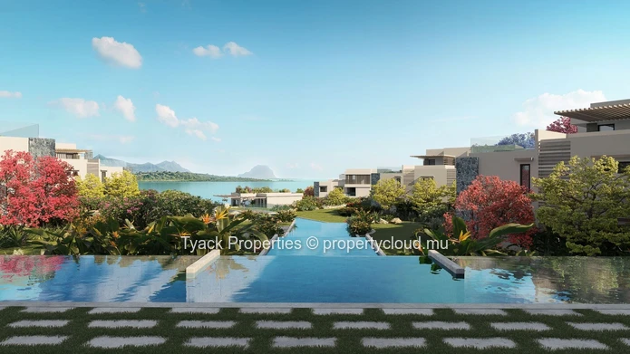 Exclusive G+2 Waterfront Apartment for Sale – Rivière Noire, Mauritius