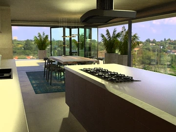 Penthouse de 3 Chambres