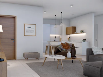 Penthouse de 3 Chambres