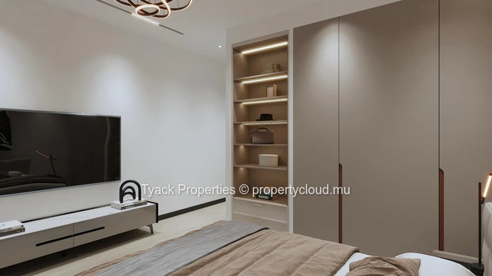 Modern 3-Bedroom Apartments with Rooftop Pool in Pereybere