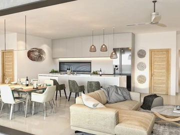 Appartement de 3 Chambres