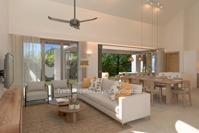 Luxury 2-Bedroom Villa with Private Pool in Pointe d’Esny – Tropical Coastal Living