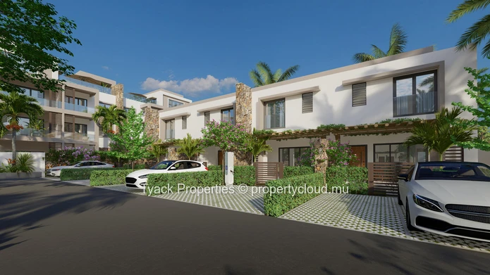 Maison de ville moderne à vendre – 3 chambres, jardin privatif, deux finitions au choix