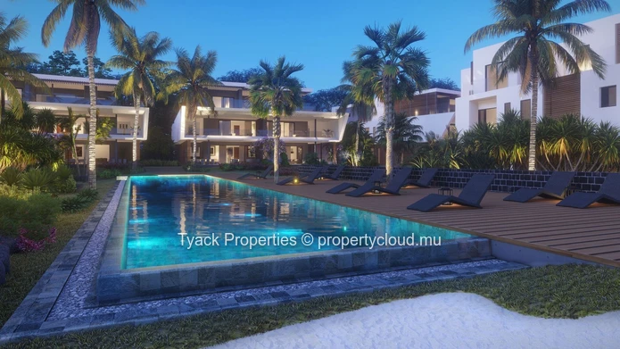 Appartement G+2 à Vendre à Rivière Noire – Accès au Lagon & Luxe Absolu