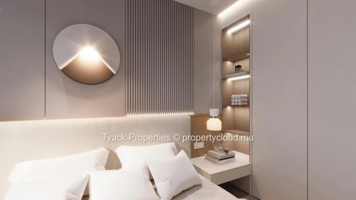 Modern 3-Bedroom Apartments with Rooftop Pool in Pereybere