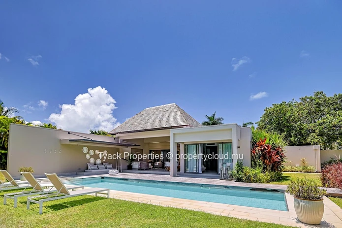 Élégante Villa de 3 Chambres avec Vue sur Golf, Île Maurice