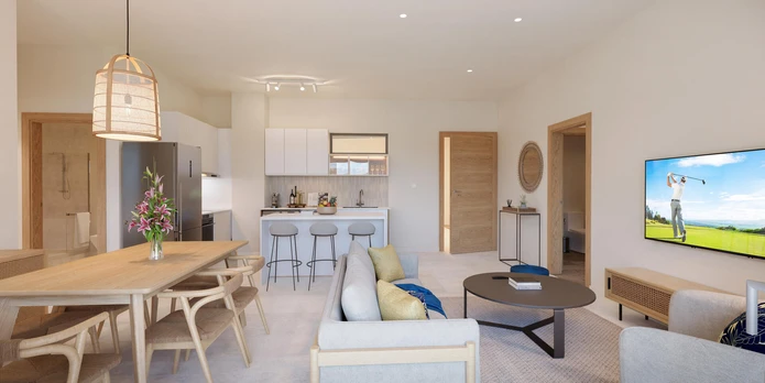 Appartement 1 chambre élégant avec vues panoramiques à Grand Baie