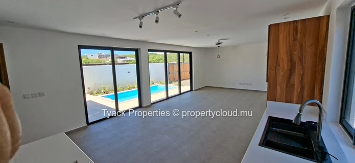 Villa moderne 3 chambres avec piscine à Cap Malheureux