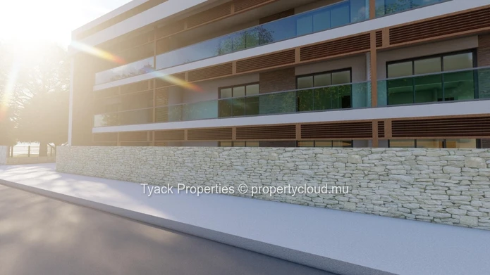 Modern 3-Bedroom Apartments with Rooftop Pool in Pereybere