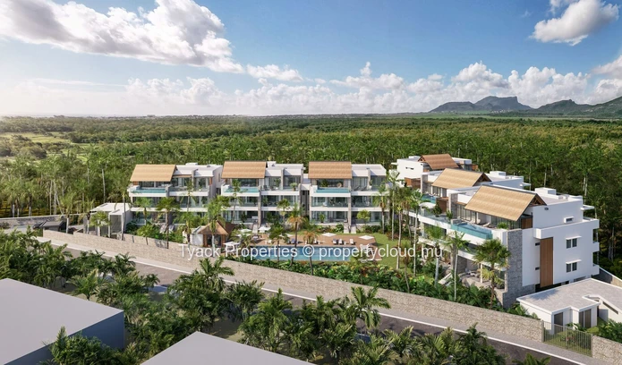 R+2 Penthouse with Rooftop Pool for Sale – Flic en Flac
