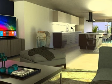 Penthouse de 3 Chambres