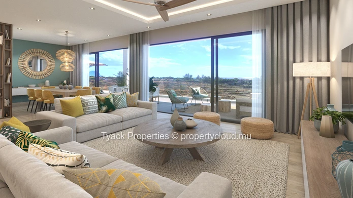 R+2 Penthouse for Sale in Tamarin – 3-Bedroom Luxury Residence