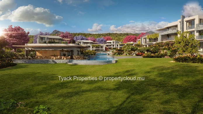 Exclusive G+2 Waterfront Apartment for Sale – Rivière Noire, Mauritius