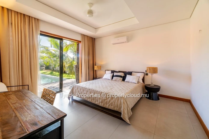 Villa Élégante de 3 Chambres avec Jardin Privé à Proximité de Grand Baie