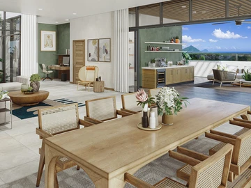 Penthouse de 4 Chambres