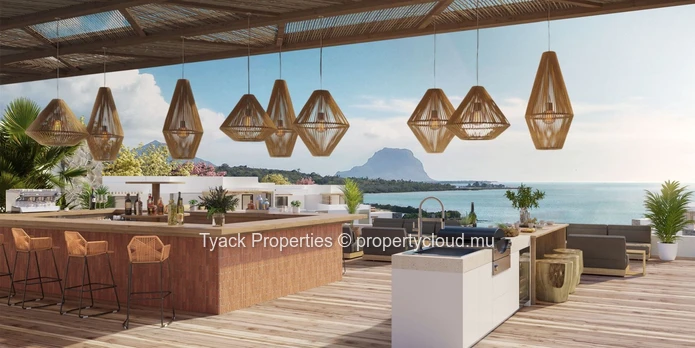Luxury R+2 Seafront Penthouse for Sale – Rivière Noire, Mauritius