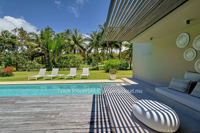 Élégante Villa de 3 Chambres avec Vue sur Golf, Île Maurice