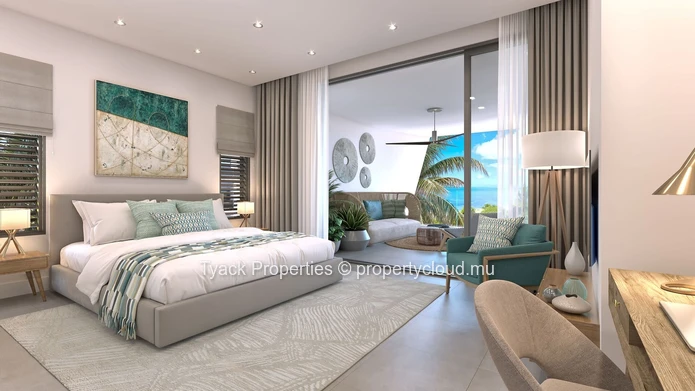 Appartement G+2 à Vendre à Rivière Noire – Accès au Lagon & Luxe Absolu