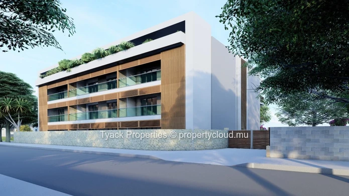 Modern 3-Bedroom Apartments with Rooftop Pool in Pereybere