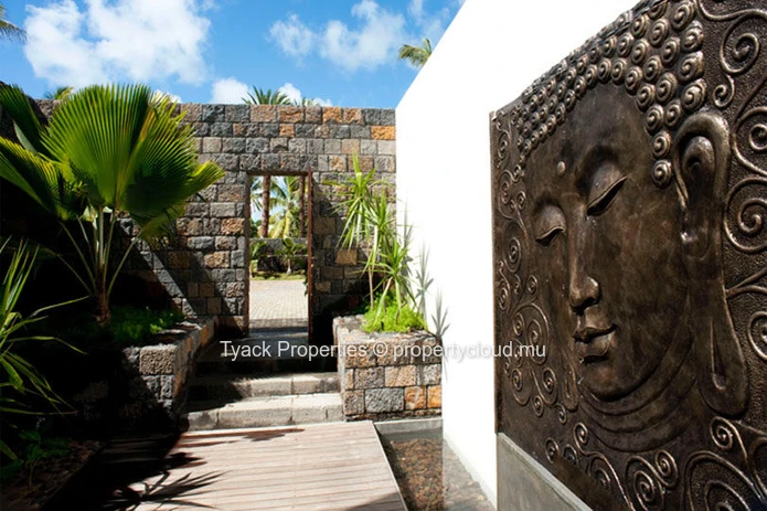 Villa d exception en front de mer à louer avec piscine privée à Pointe aux Canonniers