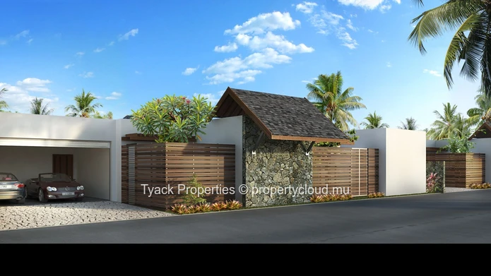 Villas de luxe 4 chambres en PDS avec piscine à Pereybere