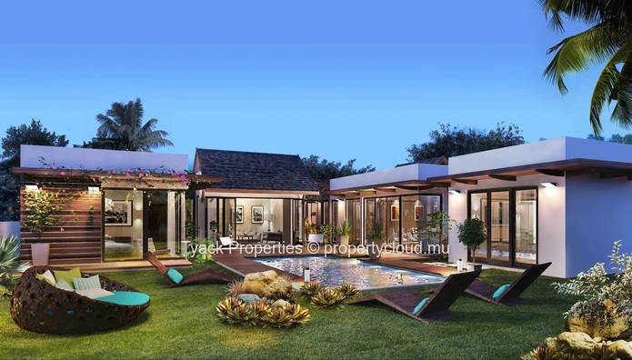 Villas de luxe 4 chambres en PDS avec piscine à Pereybere