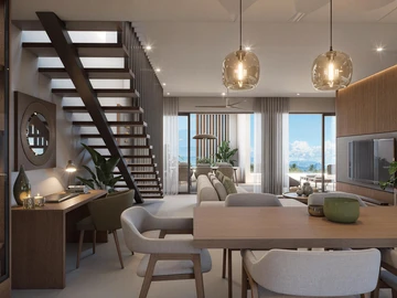 Penthouse de 3 Chambres