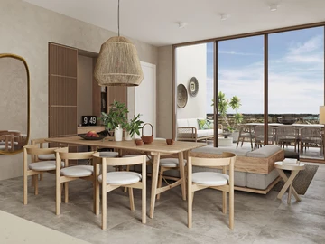 Penthouse de 3 Chambres