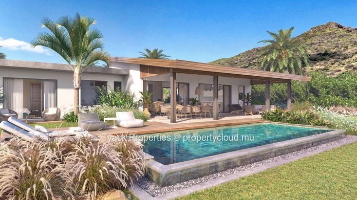 Villa de Luxe avec Piscine & Vue Montagne – Tamarin, Île Maurice