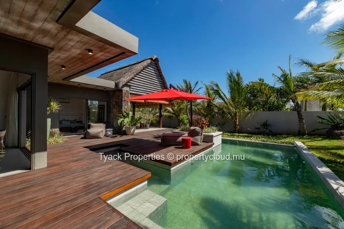 Villa de Luxe de 4 Chambres avec Jardin Privé à Proximité de Grand Baie