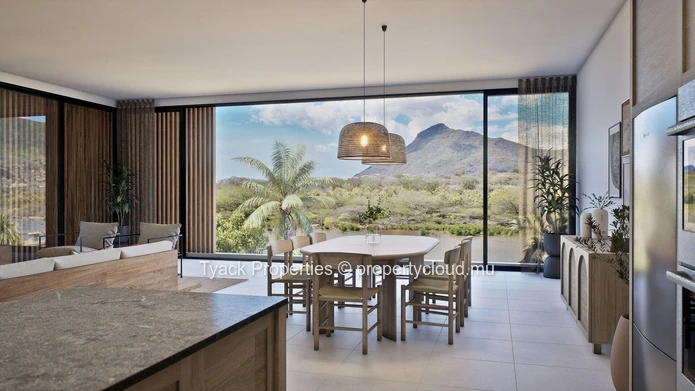Appartement à Vendre sur Île Privée – Vue Lagon & La Tourelle, Maurice