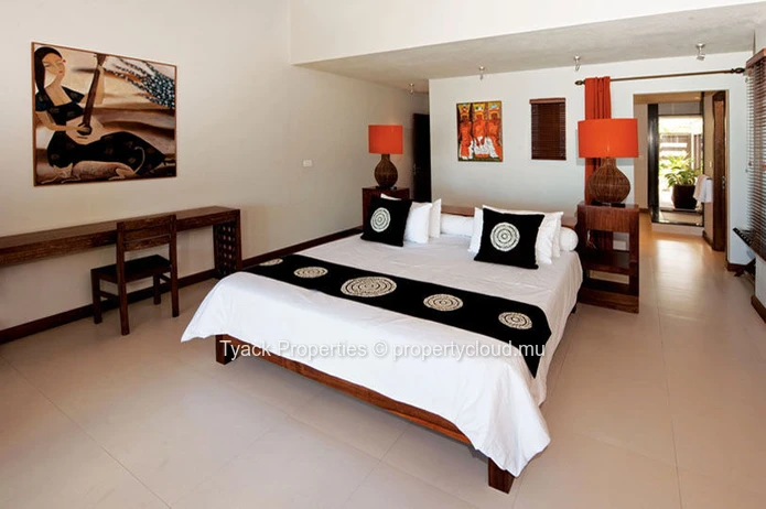 Villa d exception en front de mer à louer avec piscine privée à Pointe aux Canonniers