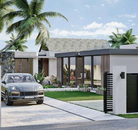 Villa PDS à Vendre à Tamarin – 3 Chambres, Piscine & Jardin