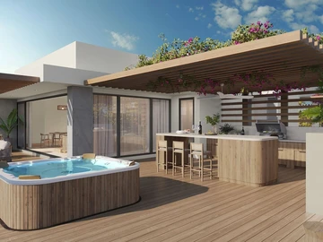 Penthouse de 3 Chambres